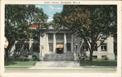 Public Library Springfield, MO Postcard Postcard Postcard