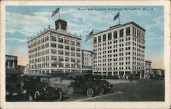 Heers and Landers Buildings Postcard