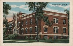 Boone County Hospital Postcard