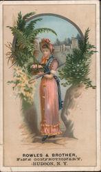 Rowles & Brother, Fine Confectionery, Hudson, N.Y. Trade Cards Trade Card Trade Card Trade Card