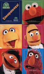 Sesame Street Elmopalooza Postcard