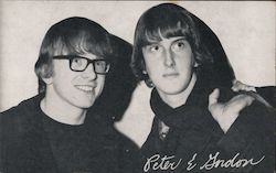 Peter Asher & Gordon Waller Performers & Groups Postcard Postcard Postcard