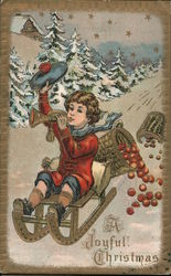 A Joyful Christmas Postcard