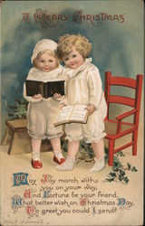 A Merry Christmas Postcard