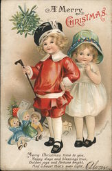 A Merry Christmas Postcard