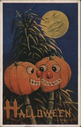 Halloween JOL's Postcard