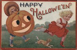 Happy Halloween Postcard