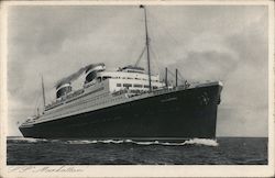 SS Manhattan, United States Lines Postcard