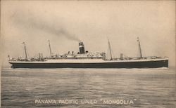 S.S. Mongolia, Panama Pacific Line Postcard