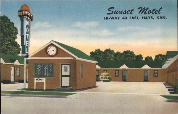 sunset-motel-hays-ks-postcard