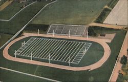 Aemelia Earhart Stadium Atchison, KS Postcard Postcard Postcard