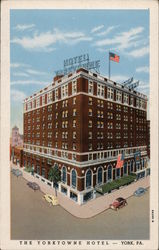 The Yorktowne Hotel Postcard