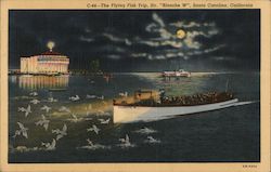 The Flying Fish Trip, Str. "Blanche W" Santa Catalina Island, CA Postcard Postcard Postcard