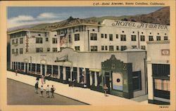 Hotel Altwater, Centrally Located One Half Block From The Beach Postcard