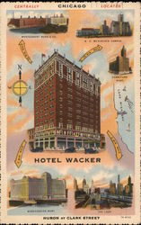 Hotel Wacker Postcard