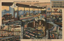 Chicago's Largest Oriental Gift Shop Postcard