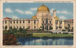 The Administration Building in Garfield Park Postcard