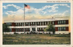 Leesville High School Postcard