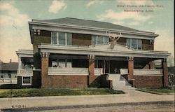 Elks' Home, Membership 3,000 Postcard