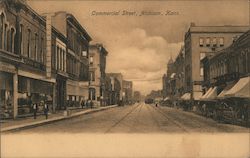 Commercial Street Atchison, KS Postcard Postcard Postcard