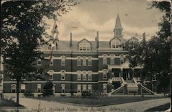 Soldier's Orphan's Home, Main Building Atchison, KS Postcard Postcard Postcard