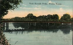 North Riverside Bridge Postcard