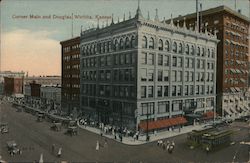 Corner Main and Douglas Postcard