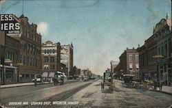 Douglas Ave. Looking East Postcard