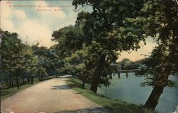 Riverside Drive, Looking East Postcard