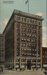 View of Beacon Building Postcard