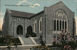 Zwingli Reformed Church Postcard