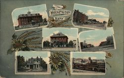 Hoisington Multi Views Kansas Postcard Postcard Postcard