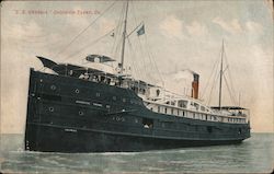 S.S. Georgia Goodrich Trans. Co Steamers Postcard Postcard Postcard