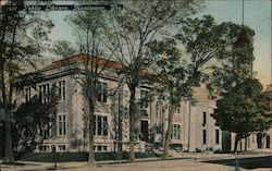 Public Library Postcard