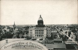 Panoramic View at Washington & 8th Streets Postcard