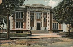 Public Library Building Postcard