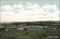 Oil View at Glen Pool Postcard