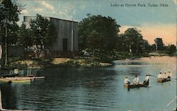 Lake at Orcutt Park Postcard