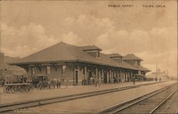 Frisco Depot Tulsa, OK Postcard Postcard Postcard