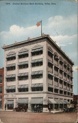 Central National Bank Building Postcard