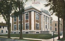 Public Library Postcard