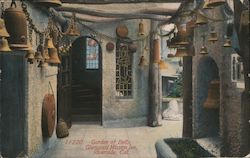 Garden of Bells, Glenwood Mission Inn Postcard