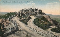 The Summit, Mt. Rubidoux Postcard