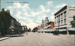 Main Street Riverside, CA Postcard Postcard Postcard