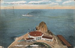 Sugar Loaf and Casino Postcard