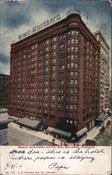 Great Northern Hotel and Buidling Postcard