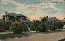 Fifth Avenue, North St. Petersburg, FL Postcard Postcard Postcard