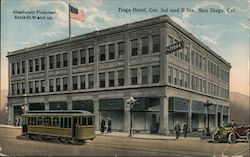 Tioga Hotel San Diego, CA Postcard Postcard Postcard