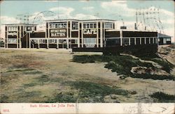 Bath Park, La Jolla Park Postcard