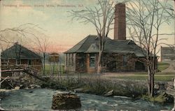 Pumping Station, Hunts Mills Providence, RI Postcard Postcard Postcard